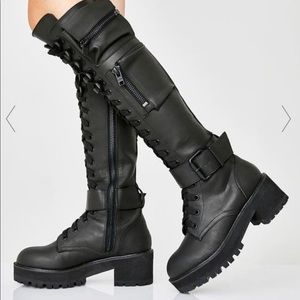 Obsidian pocket current mood combat boots